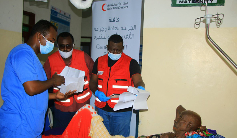 QRCS has launched a medical surgery for general and ENT surgery in Somalia